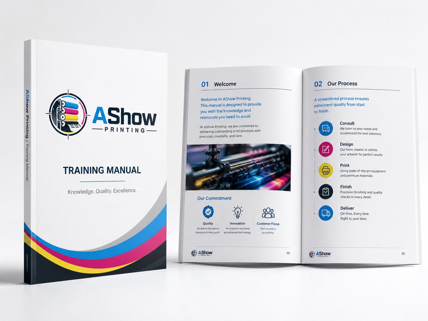 Booklets and manuals
